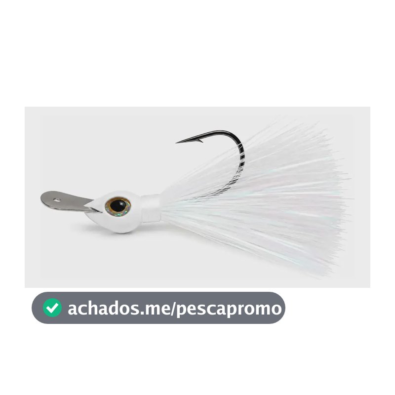 Isca Artificial Tucunare Jumelo Diversa Jig Superficie Fundo Jumelo Jigs Evolution 14g Cor06 Branco