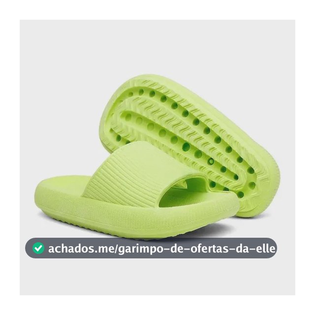 Chinelo Nuvem Ergonômico Unissex Slide Flexível Conforto