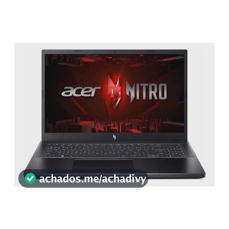 Notebook Gamer Acer Nitro V ANV15-51-57WS Intel® Core™ i5-13420H 13ªGeração 512SSD 8GB Nvidia® GeForce® RTX 3050 GDDR6 Linux Gutta 15,6'