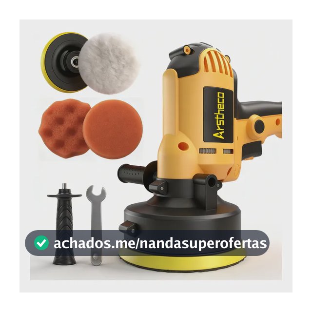 Polidora Elétrica De Mão Ferramentas Lixadeira Politriz 700w