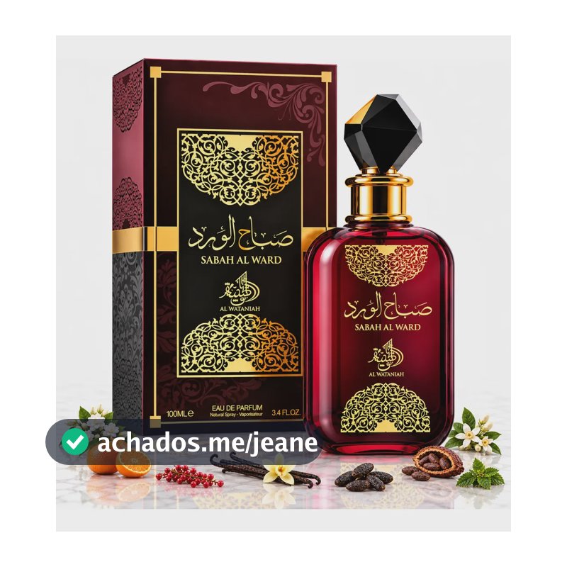 Perfume Sabah Al Ward Al Wataniah Eau De Parfum 100ml Femin