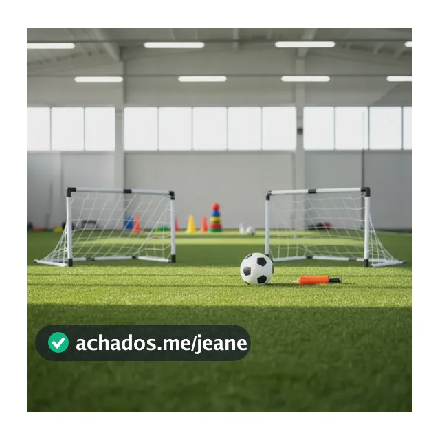 Kit Mini Golzinho Duas Trave Futebol Gol Infantil Bola