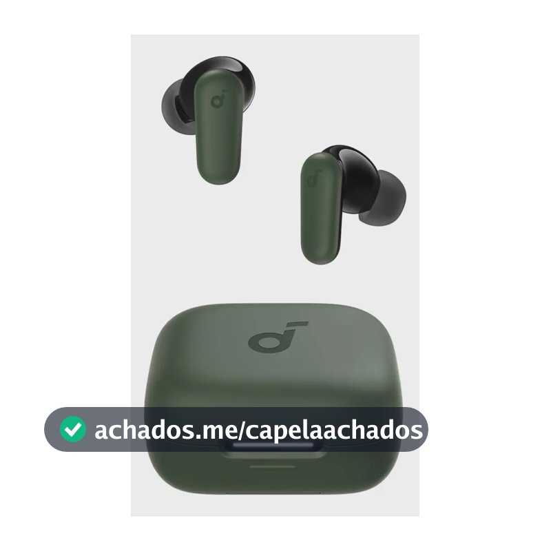 Fones de ouvido sem fio Soundcore P30i Bluetooth 5.4 Tws Green