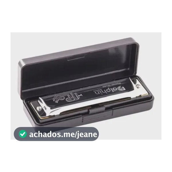 Gaita De Boca Dolphin Pocket Blues Dó Harmonica Blues Jazz