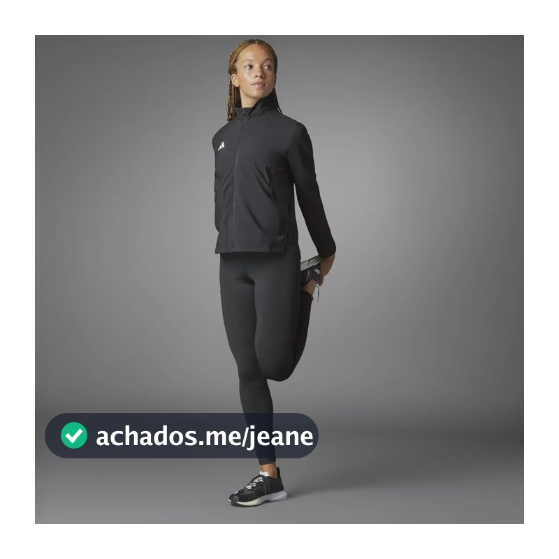 Jaqueta De Corrida Feminina Adizero Essentials adidas Preto P Liso
