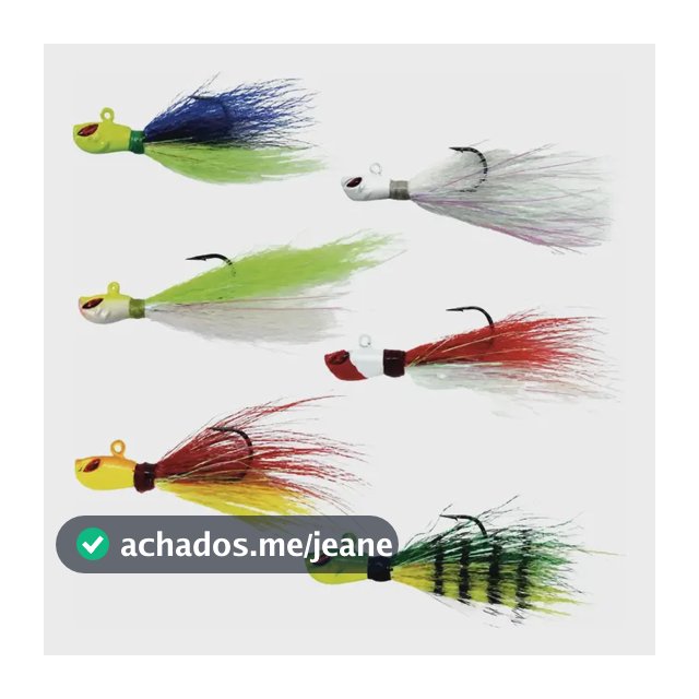 Isca Artificial Yara Killer Jig 10g Anzol 2/0 Para Tucunaré