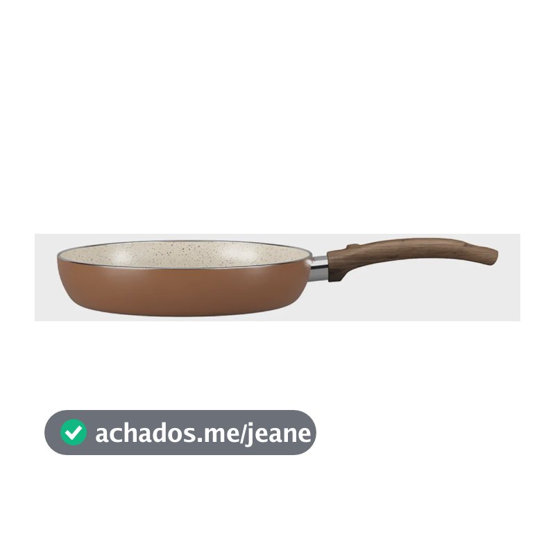 Frigideira Brinox Ceramic Life Primea Ø20cm 1 L Cappuccino