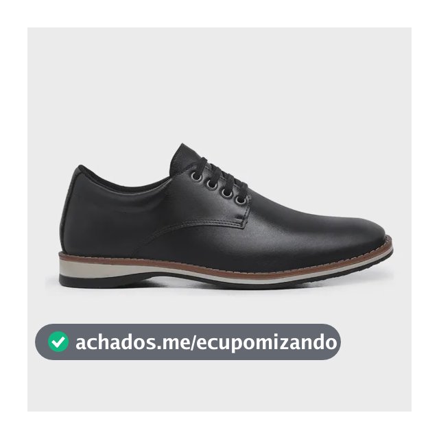 Sapato Masculino Social Confortavel Elegante Oxford Premium