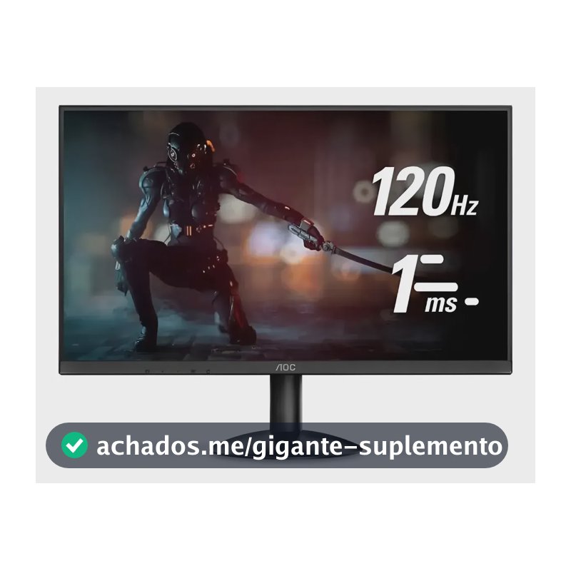 Monitor 21,5 Aoc Fhd  22b30hm2 Gaming Widescreen Va Vga Hdmi Preto 127/220v