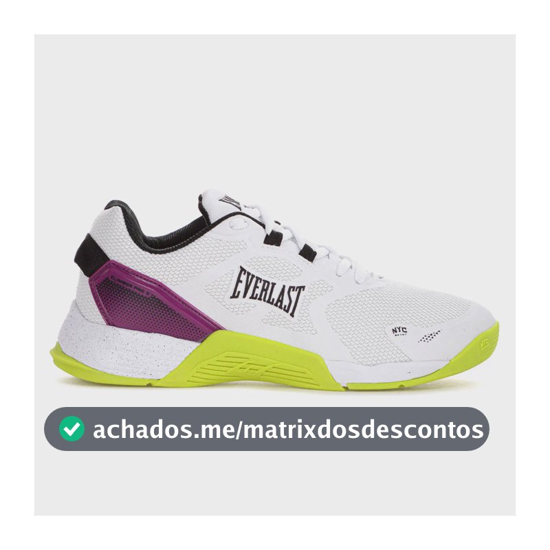 Tênis Everlast Climber Pro 3 Confortável Responsivo Tração Branco 37 Br