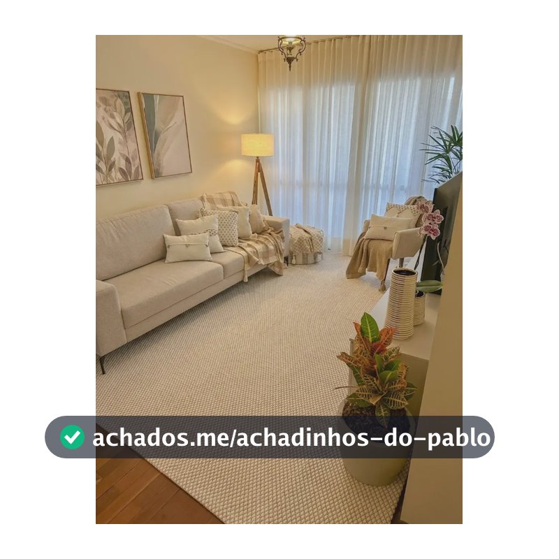 Tapete Sala Quarto Com Antiderrapante 3,0 X 4,0 100% Algodão Sem Pelo Lavável A Máquina Modelo New Bianc Caramelo Bem Viver