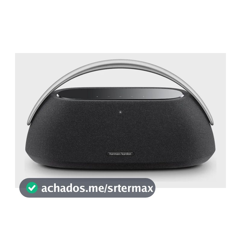 Caixa De Som Harman Kardon Go+play 3 Preta E 160 W Rms Preto 127/220v