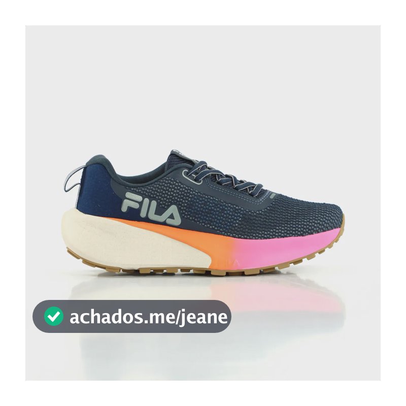 Tênis Fila Skywind Feminino Corrida Trail Running Ultrafoam Azul 38 Br