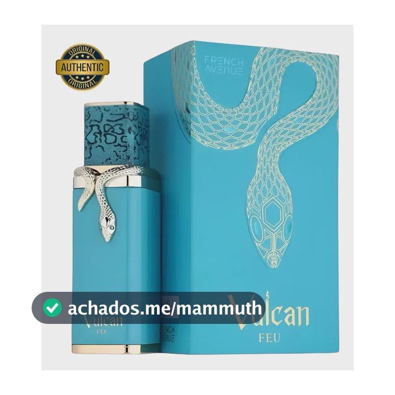 Perfume Árabe French Avenue Vulcan Feu Eau De Parfum 100ml