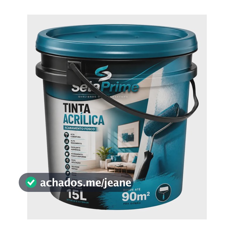 Tinta Acrílica 15l Para Muros Fachadas E Ambientes Anti Mofo Cinza Fosco