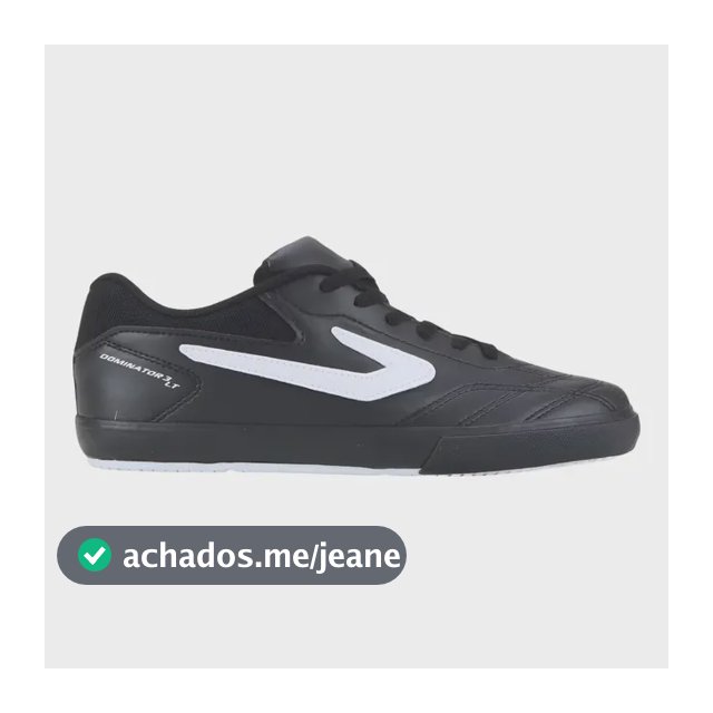 Tênis Chuteira De Futsal Infantil Topper Dominator Ten 3 Jr