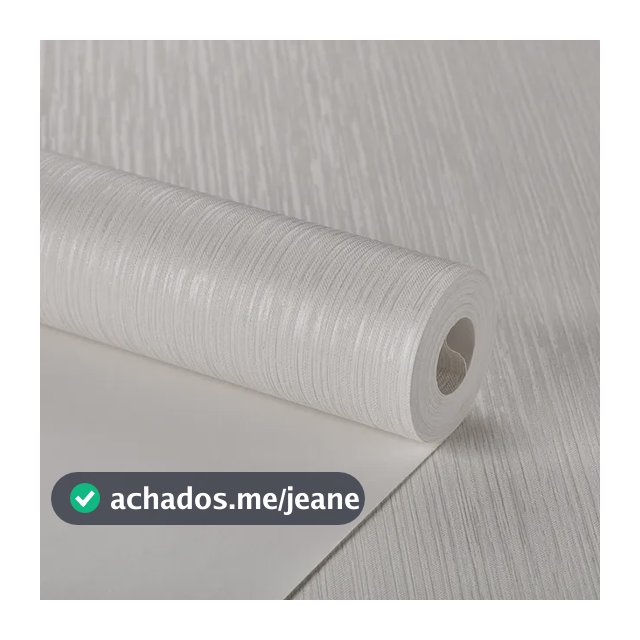 Papel De Parede Importado Listrado Off White E Prata