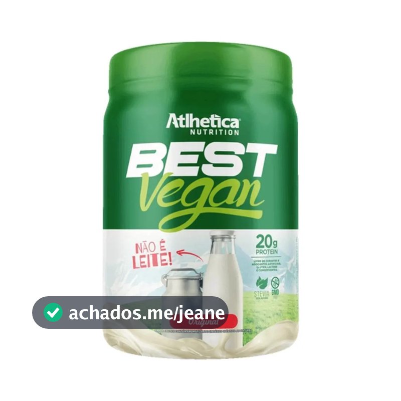 Whey Best Vegan 500g Proteína Vegana Atlhetica Nutrition