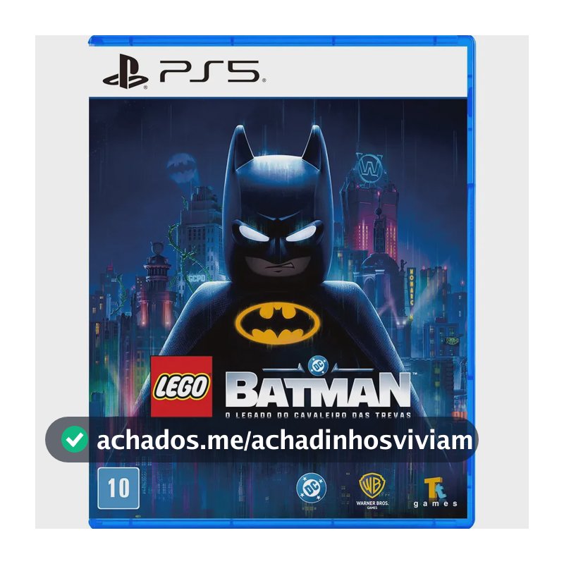 Jogo Lego Batman O Legado Do Cavaleiro Das Trevas Físico