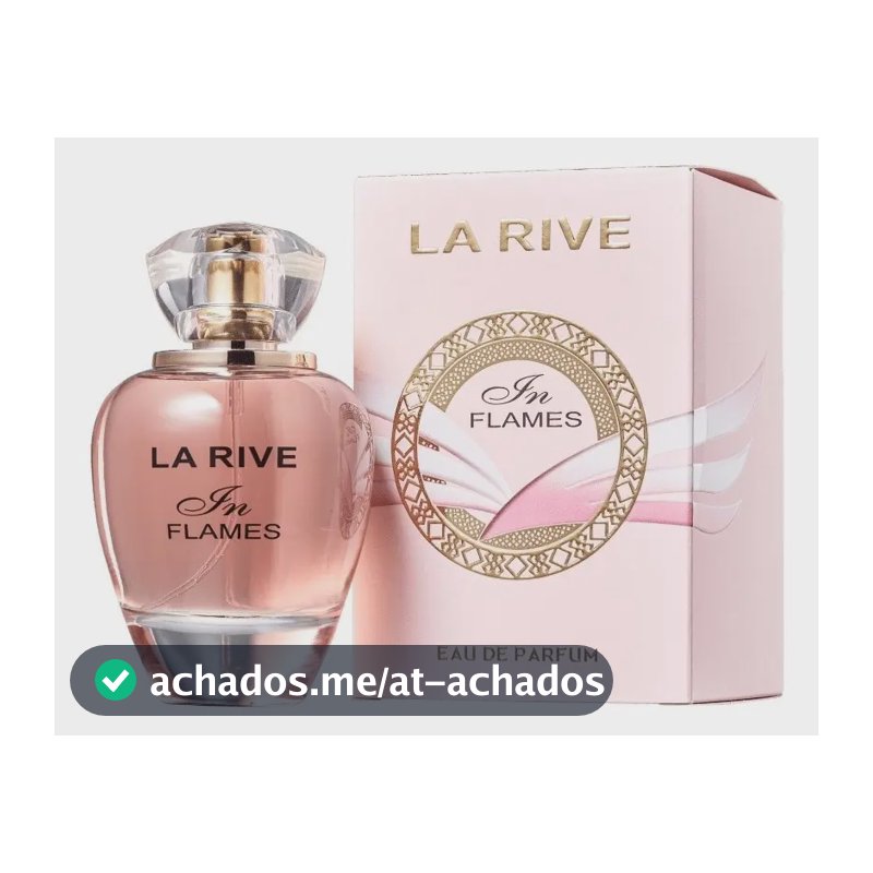 Perfume Feminino In Flames Eau De Parfum 90ml La Rive