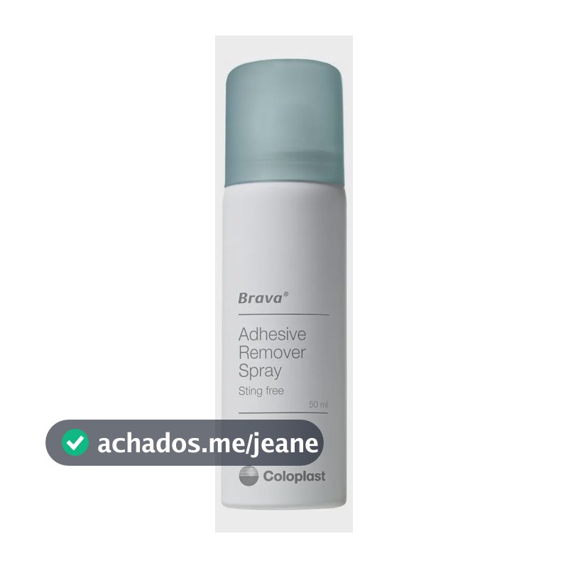 Removedor De Spray Adesivo Brava Coloplast 50ml Hipoalergênico Modelo 120105