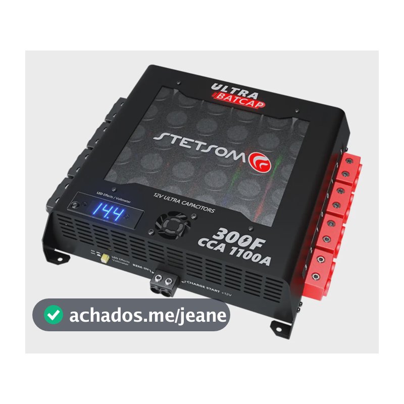 Ultra Capacitor Stetsom 300f Cca 1100a Batcap
