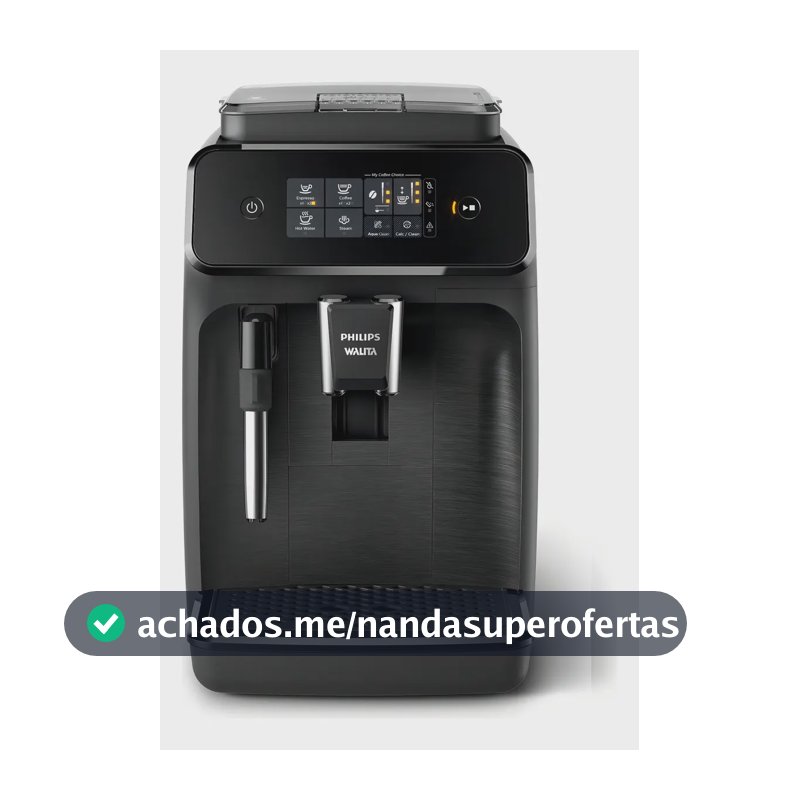 Cafeteira Espresso Série 1200 Philips Walita Ep1220 1400W Cor Preta