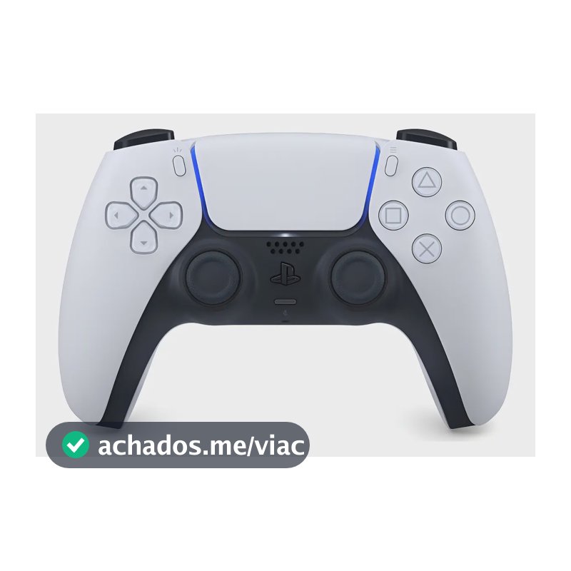 Controle Sony Dualsense Sem Fio White Ps5
