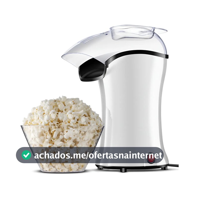 Pipoqueira Elétrica Popflix Pp-04 Ar Quente Cor Branco Mondial 127 V