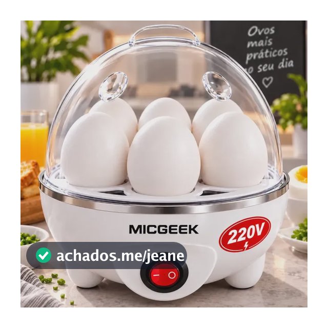 Cozedor De Ovos Automático Panela A Vapor Elétrica Legumes Elétrica Portátil Prático Rápido 7 Ovos Em 5min Micgeek