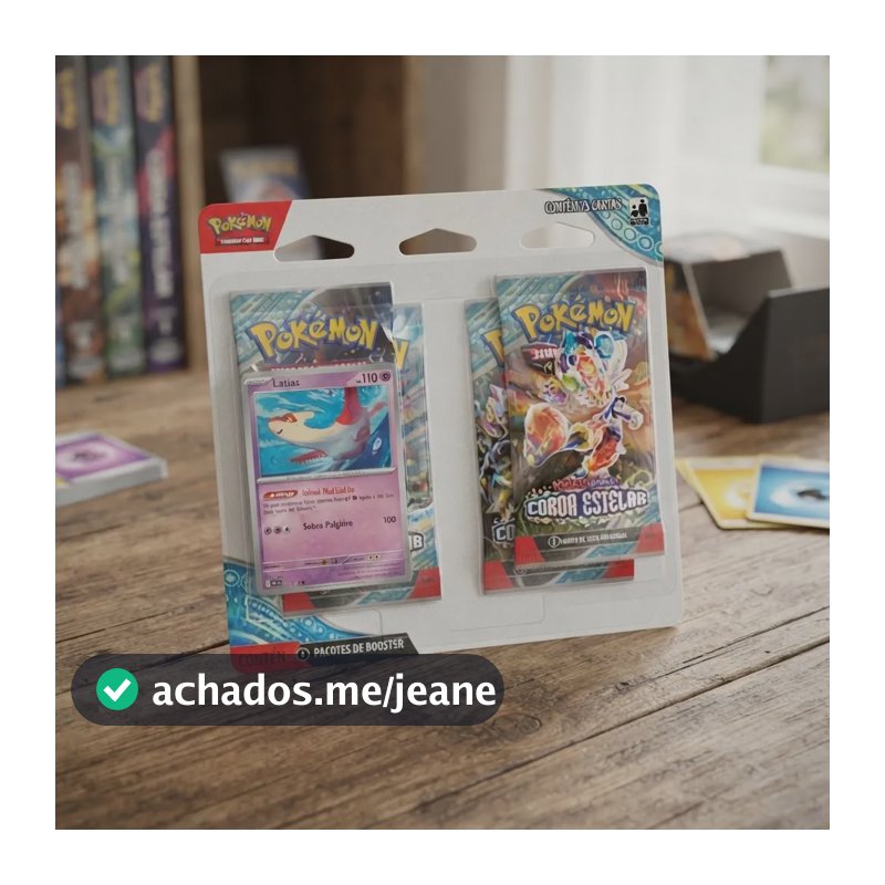 Blister Quádruplo Pokemon Coroa Estelar Latias Latias Português