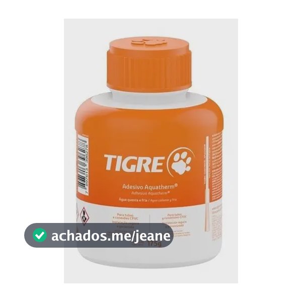 Cola Cano PVC Tigre Aquatherm Frasco 175g