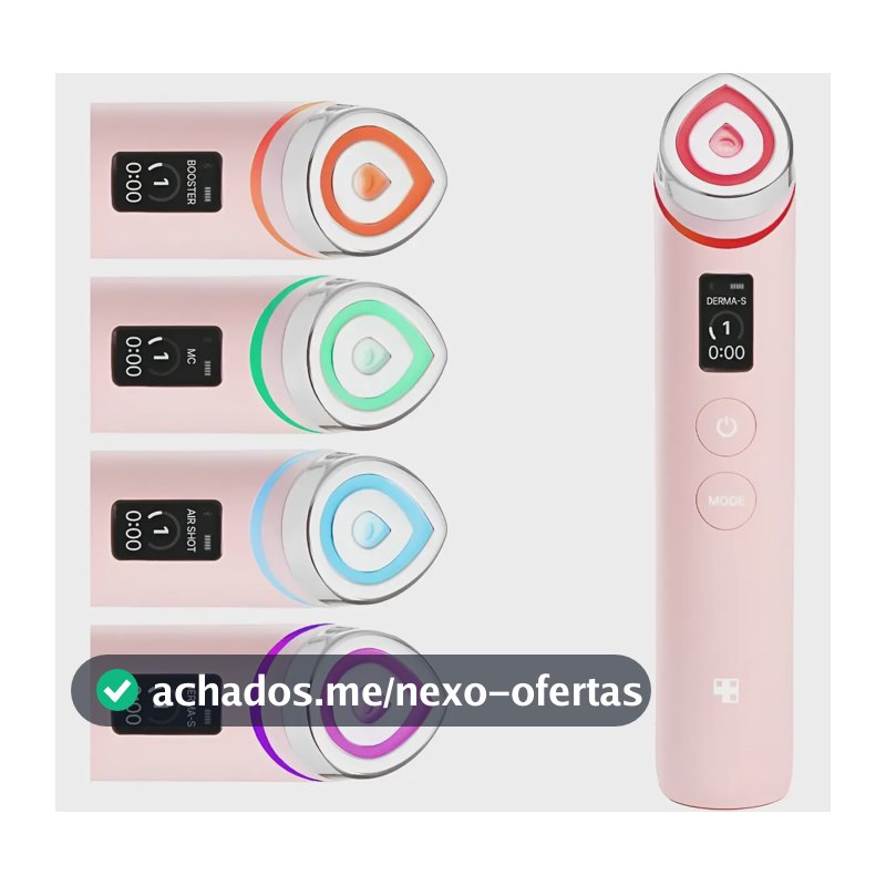 Medicube Age-r Booster Pro 6 Em 1 Anti-rugas Cor Rosa Todo Tipo De Pele Dia/noite