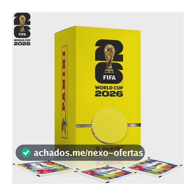 Kit 700 Figurinhas Do Álbum Copa Mundo 2026 - 100 Envelopes