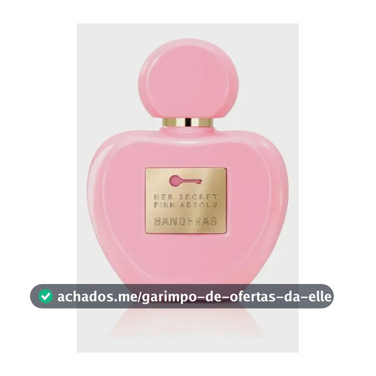 Perfume Femino Her Secret Pink Absolu Eau de Parfum 50 ml Banderas