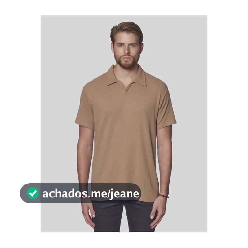 Camisa Polo Quadri Adler Foxton Cáqui Lisa G