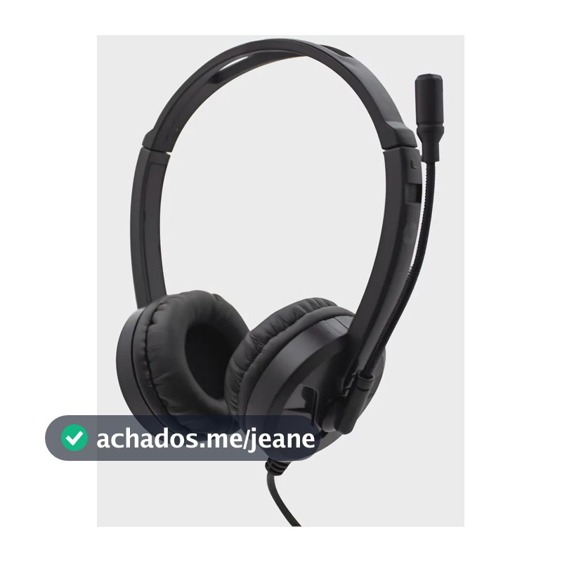 Headset Hp Call Center Dhe-8009 194r3aa conexão P3