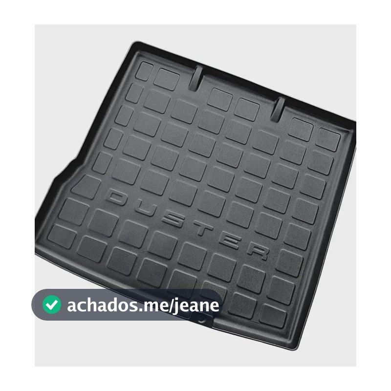 Tapete Bandeja De Porta Malas Renault Duster 4x2/ 2025. Preto