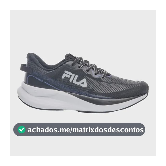 Tênis Fila Striker Academia Esportivo Confortável Original