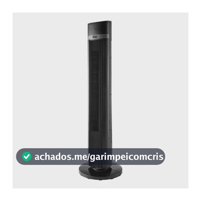 Ventilador de Torre WAP Air Silence com Ajuste de 4 Velocidades