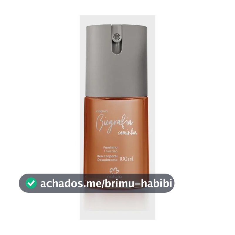 Natura Biografia Caminhos Feminino 100 Ml