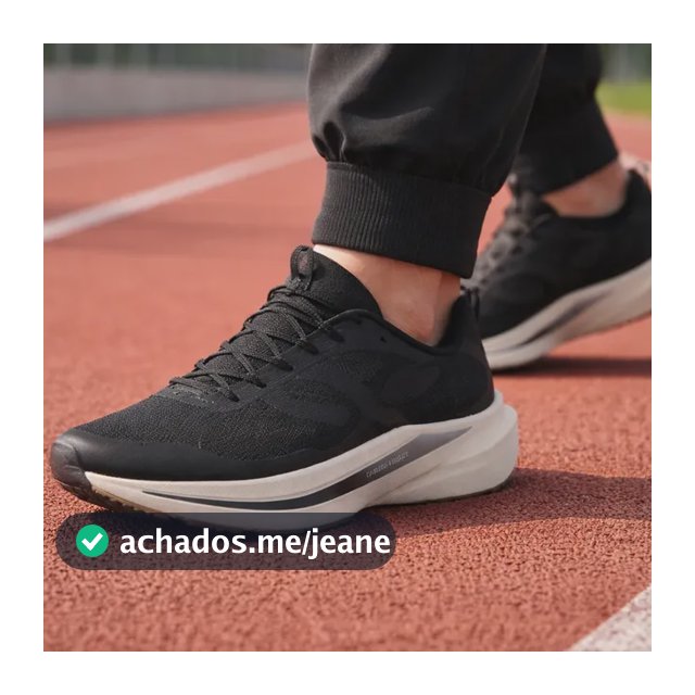 Tênis Olympikus Corre Vento 3 Confortável E Leve Preto/chumbo 39 Br