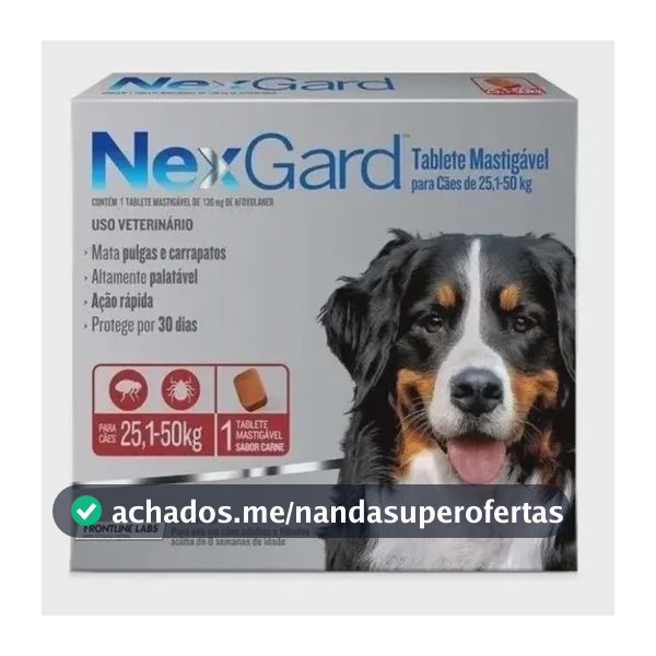 NexGard 25,1 - 50Kg