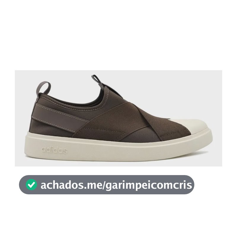 Tênis Feminino Streettalk Slip On adidas Marrom Liso 37 Br