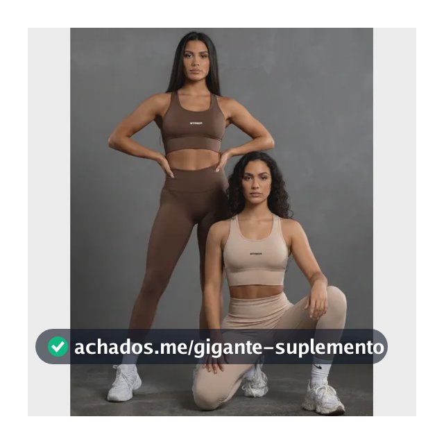 Kit 2 Conjunto Feminino Fitness Calça Leg Com Top