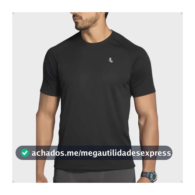 Camiseta Esportiva Lupo Masculina Dry Academia Confortável
