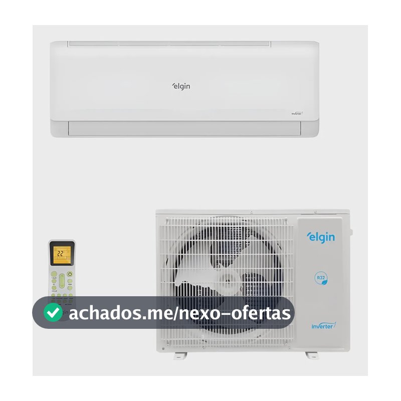 Ar-condicionado Hw Inverter Eco Ii Wifi Elgin 12k R32 Fr 220 Branco 220v