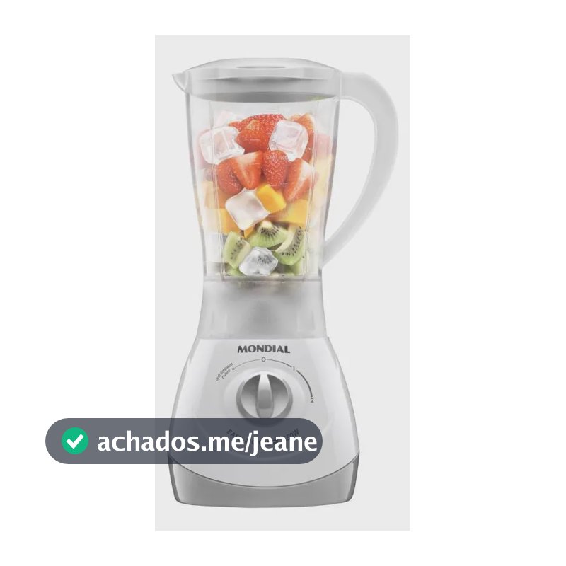Liquidificador Mondial Easy Power L-550-w Preto Preto 220v