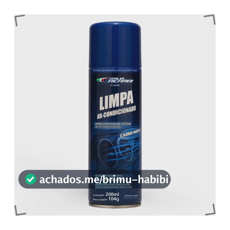 Limpa Ar Condicionado Higienização Carro Novo Spray