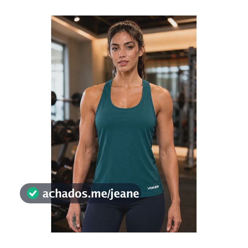 Regata Feminina Dry Fit Costa Nadador Treino Academia Voker Petroleo G